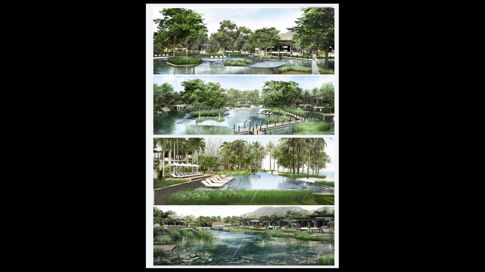 ออกแบบภูมิทัศน์และตกแต่งสวน - Landscape Architect งานออกแบบภูมิทัศน์ บ้าน คาเฟ่ รีสอร์ท โรงแรม หมู่บ้านจัดสรร ออกแบบสวน - 13