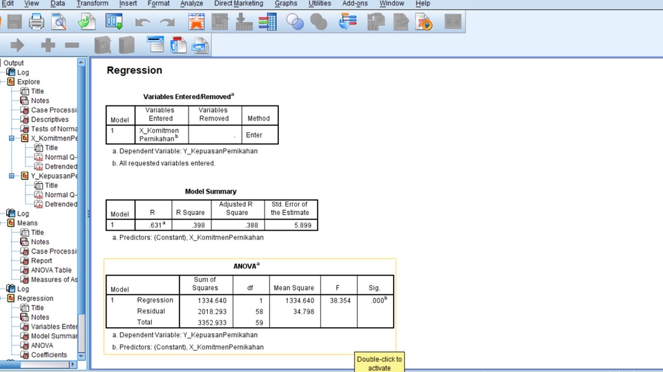 Jasa Analisis Data SPSS dan Excel untuk statistik deskriptif, meliputi olah data, interpretasi, dan pembuatan laporan.
