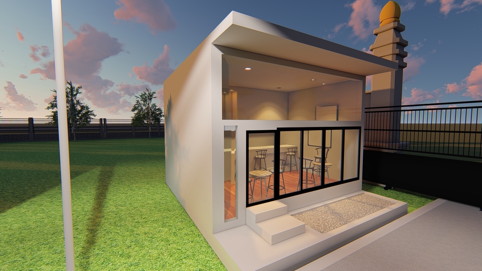 CAD Drawing - DESAIN RUMAH 2D & 3D MURAH BERKUALITAS - 9