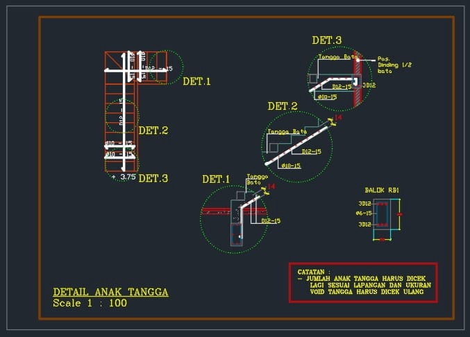 CAD Drawing - Gambar Kerja IMB Rumah Tinggal , Ruko, Kantor, Mess- 5000/m2 - 10