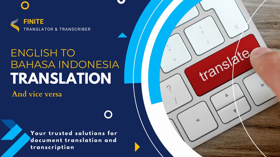 Penerjemahan - Bahasa Indonesia to English Translator and vice versa - 1