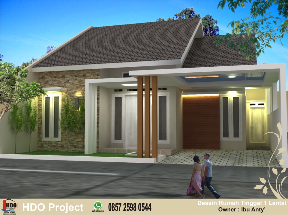 CAD Drawing - DESAIN RUMAH CEPAT , AMANAH DAN TERJANGKAU - 6