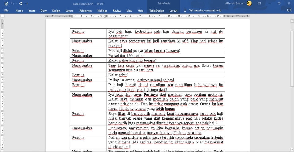 Pengetikan Umum - Transkrip Wawancara Bahasa Indonesia Durasi 60 menit - 3