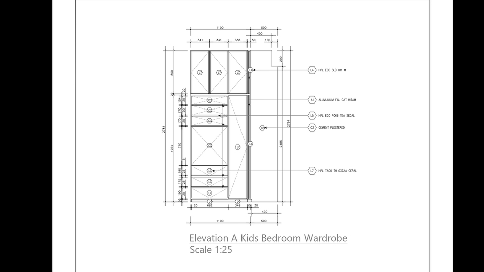 Desain Furniture - Jasa Gambar Furniture - 9
