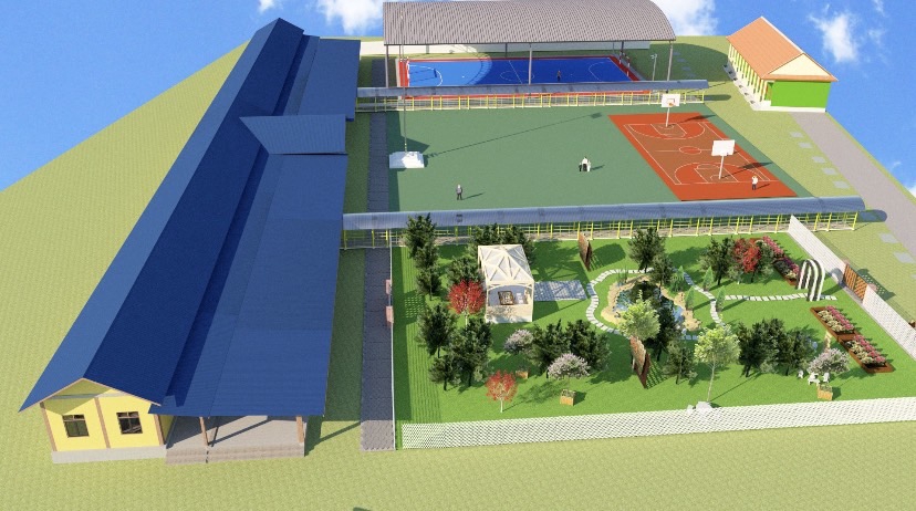 รับปั้นโมเดล 3D บ้าน สถาปัตยกรรม 3d 3d model บ้าน 3d render