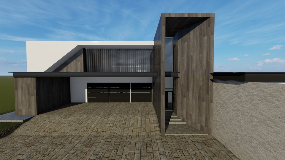 3D Perspective - 3D Model, Perspective exterior & interior  - 24