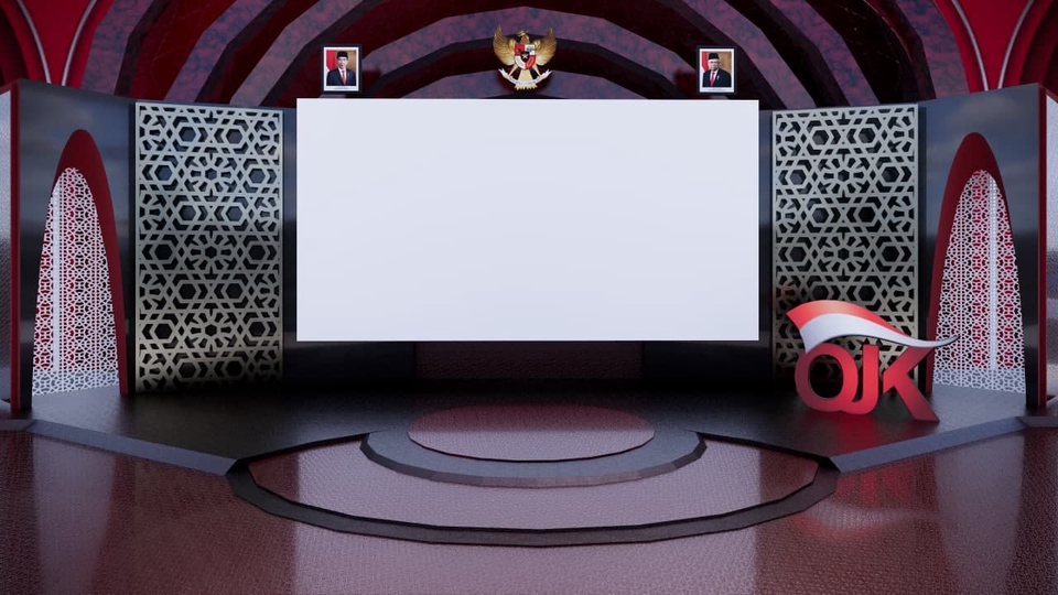 3D Virtual Background (Virtual Event)