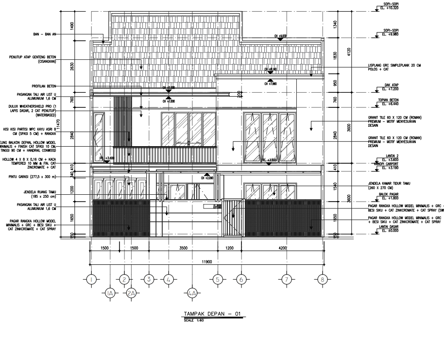 CAD Drawing - JASA DRAFTER DESAIN GAMBAR KERJA DED KONSTRUKSI BANGUNAN DAN LAIN-LAIN. - 3