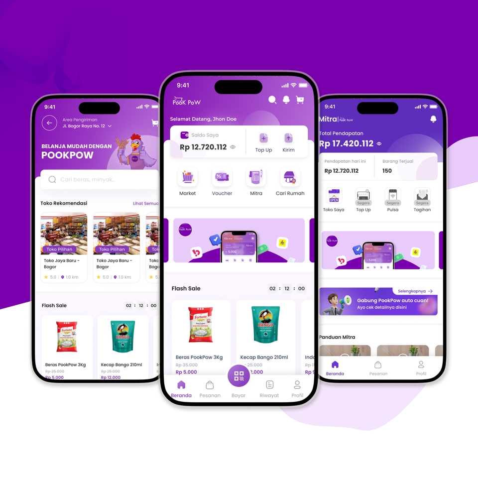 Clean & Modern UI for Web and Mobile Apps