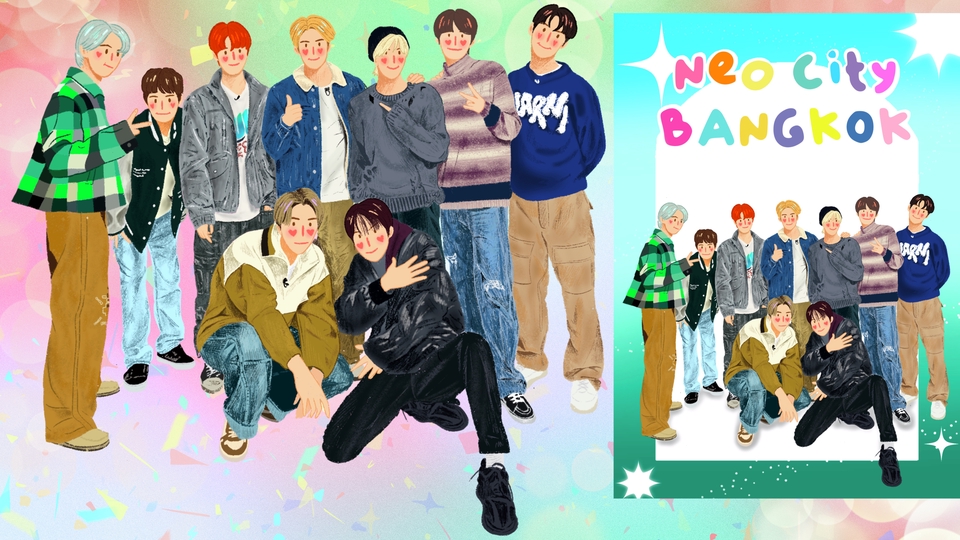 วาดภาพการ์ตูน - รับวาดรูปมินิมอลน่ารักๆ/เหมือนจริง - 9