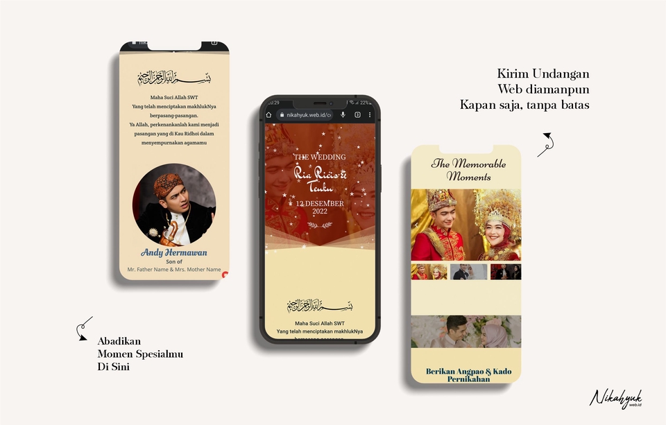 Kartu Ucapan & Video - Undagan Digital Website - 4