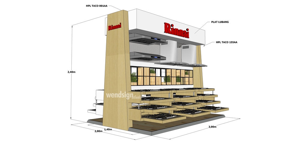 3D & Perspektif - Desain 3D Interior / Exterior / Stand Pameran - wilayah Jakarta - Jabar - Jateng - Jatim - Indonesia - 21