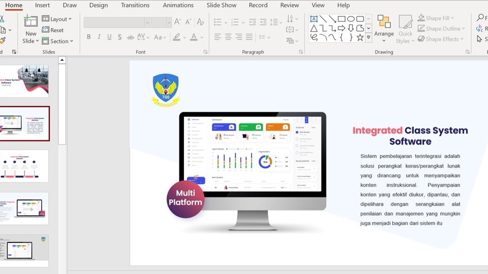 Presentasi - Pembuatan presentasi bagus dan elegant Power Point - 1