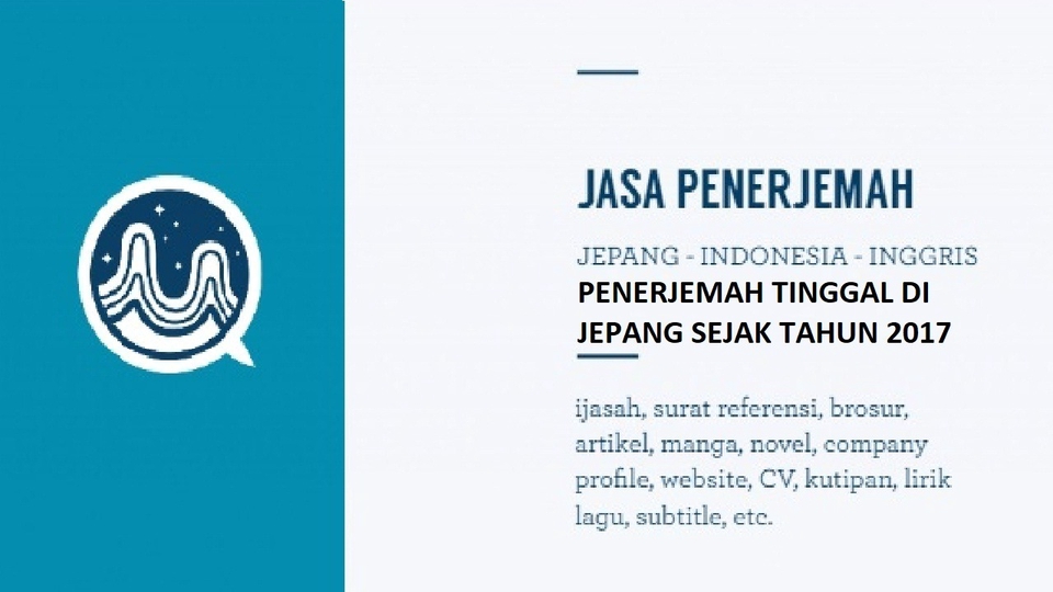 Penerjemahan - Jasa Translate Jepang - Indonesia - Inggris Terpercaya - 1