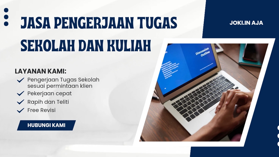 Jasa Lainnya - Jasa Pengerjaan tugas kuliah dan tugas sekolah, Tugas Laporan - 1