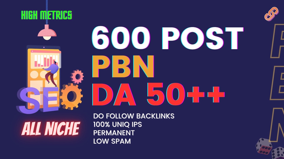 Search Engine Optimization (SEO) - Backlink PBN 600 Post DA 50++ Permanent Berkualitas Meningkatkan SERP - 1