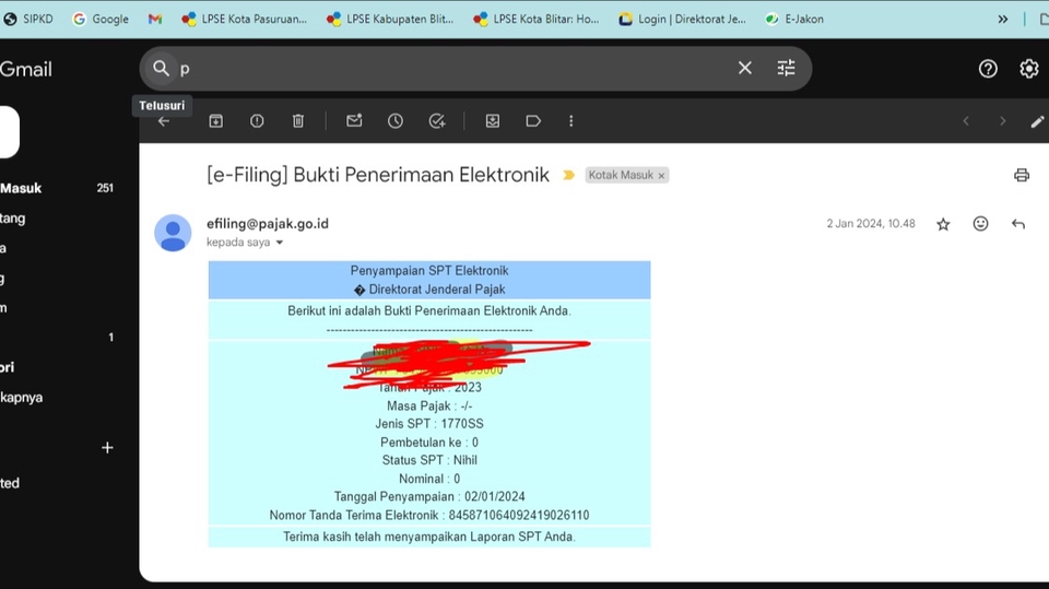 Pembuatan dan Pelaporan SPT Tahunan ( Pribadi dan Badan Usaha)