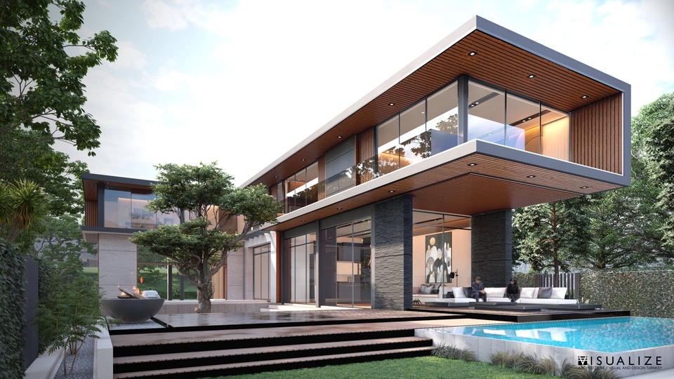 3D Perspective - 3D perspective Architectural & Interior  - 1