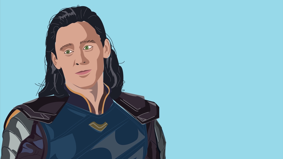 วาดแฟนอาร์ต - วาดภาพบุคคล สไตล์ตามรูปตัวอย่าง ด้วยโปรแกรม illustrator - 1