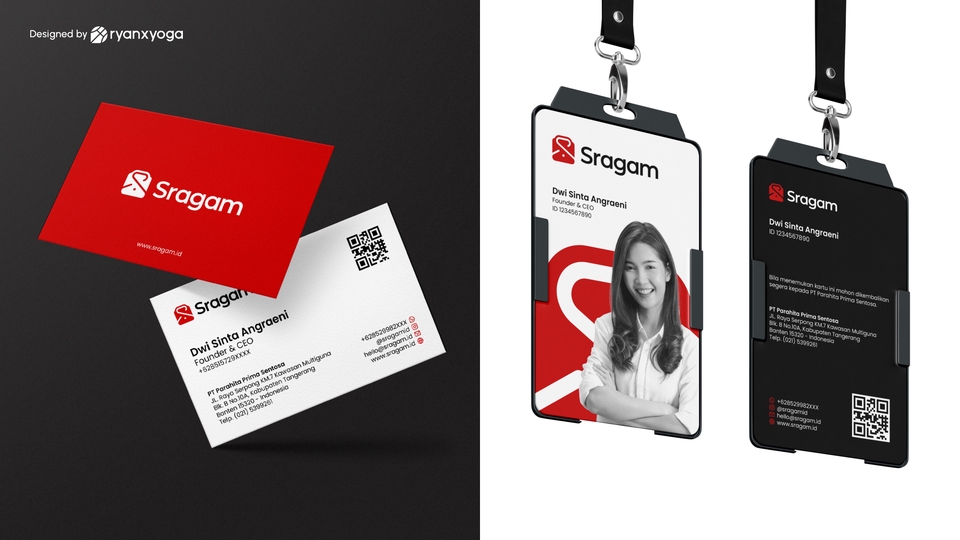 Digital Printing - Desain Kartu Nama, ID Card, Kop Surat & Amplop - Bebas Revisi Sampai Jadi - 8