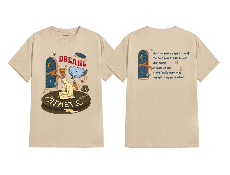 Desain Kaos & Motif - Ilustrasi Band Merchandise/ Desain Kaos - 4