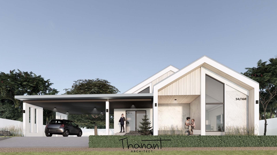 ออกแบบตกแต่งภายในและภายนอก - รับออกแบบตกแต่งภายนอก และ ภายใน ออกแบบ 3D persrective - 19