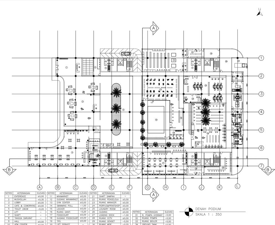 CAD Drawing - GAMBAR DED AUTOCAD LENGKAP - 2