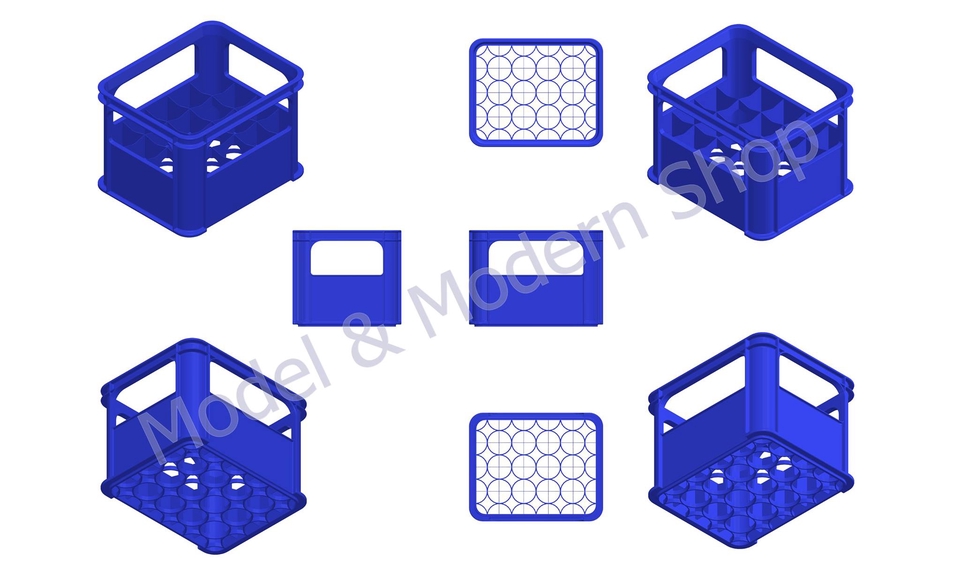 ทำโมเดล 3D - รับ Draft แบบงานจาก 2D ไป 3D งานโมเดล ชิ้นส่วน งานที่รูปร่างไม่ซับซ้อนมาก - 5