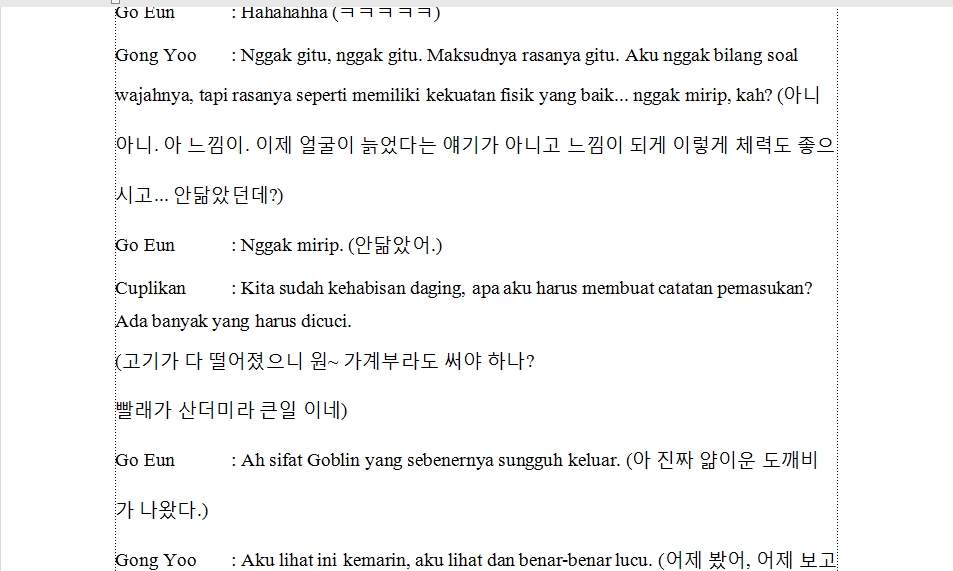 Penerjemahan - 안녕하세요! Translate KOR - IND/ENG, IND/ENG - KOR - 5