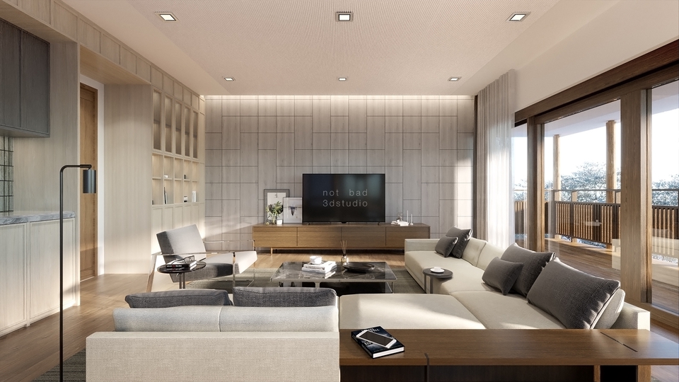 3D Perspective - Architecture Visualization - 9
