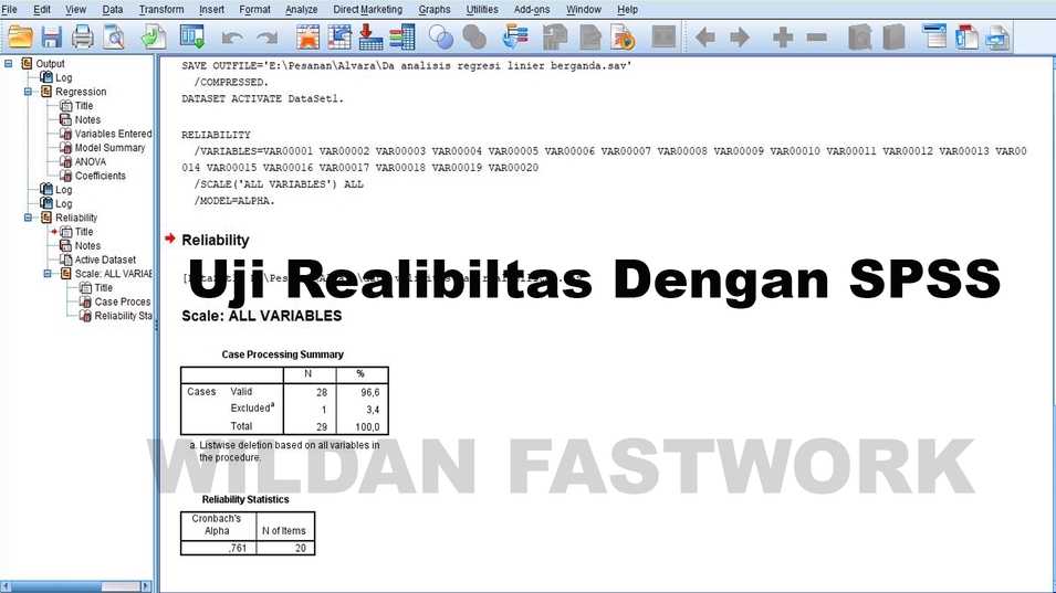 Analisis Data - Analisis DATA MINING dan STATISTIK menggunakan Tools (RAPIDMINER/ORANGE/SPSS/PYTHON) - 12