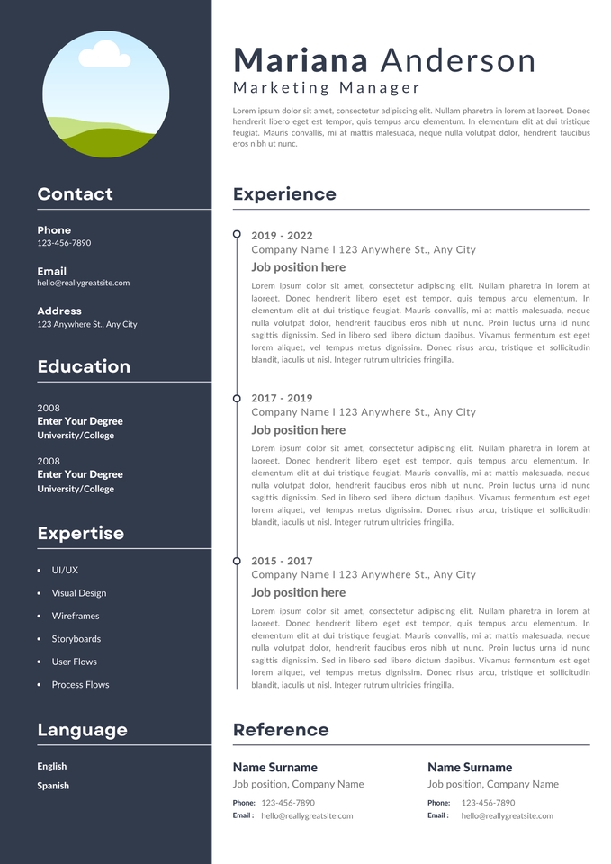 Portfolio & Resume - Resume&Cover letter - 6