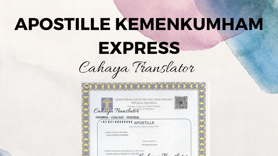 Jasa Konsultan Hukum dan Pengacara Terpercaya - Legalisir Notaris, Apostille, & Legalisasi Kumham-Kemlu