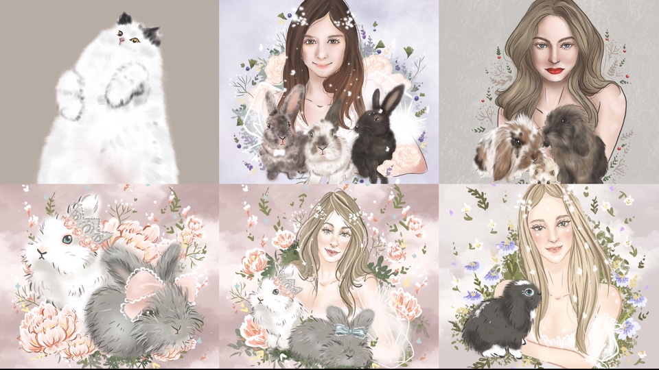 วาดภาพเหมือน Portrait - มาเปลี่ยนคุณเป็นการ์ตูนกัน - 1