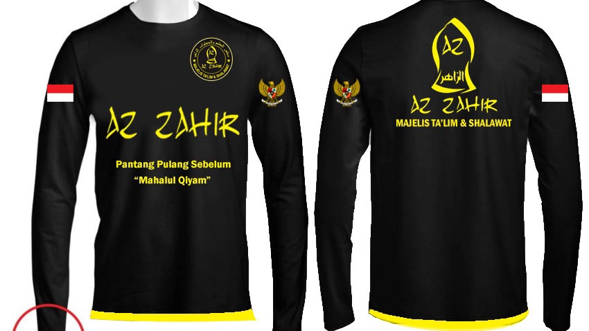 Desain Kaos & Motif - Desain Kaos Majelis Ta'lim dan Sholawat  - 1