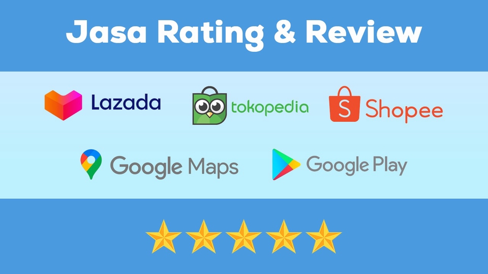 Memberi Review - Jasa Review Olshop dan Rating GMaps (Real Account) - 1