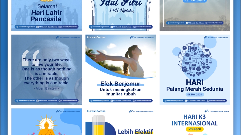 Banner Online - Desain Konten Sosial Media Instagram, Facebook, Youtube dan Lain - Lain - 1