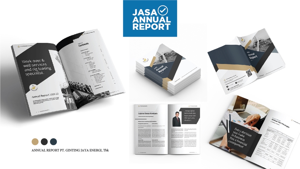 Digital Printing - Jasa Annual Report - Company Profile - Laporan Tahunan (Design-Copywriting-Bilingual) - 3