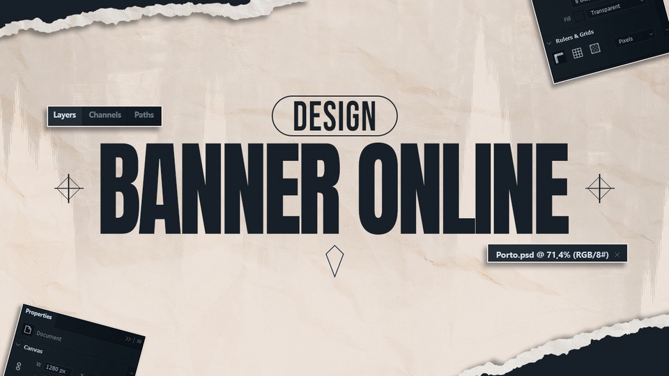 Banner Online - Design Banner Online untuk sosial media kamu - 1