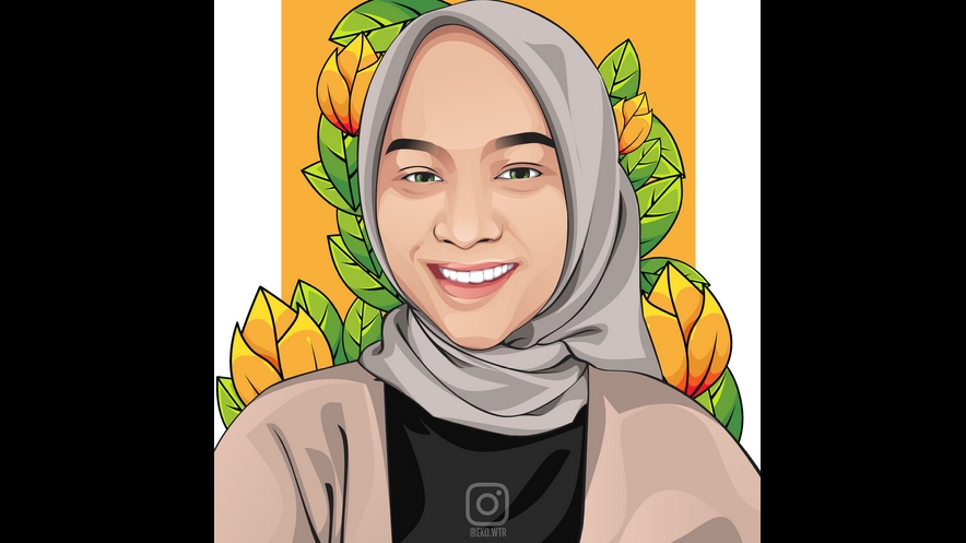 Gambar Potret - VECTOR WAJAH 24 JAM JADI - 1