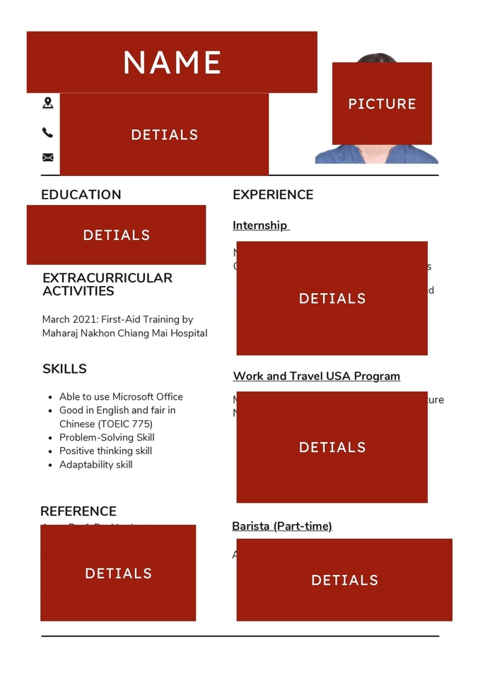 Portfolio & Resume - Profesional Resume - 5