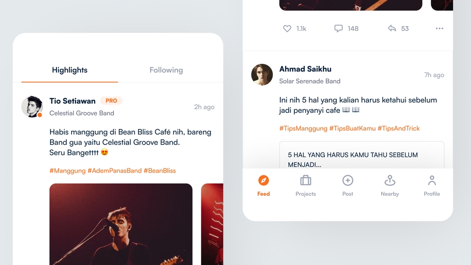 Jasa desain UI UX freelancer untuk aplikasi mobile dan web dengan desain modern dan profesional.
