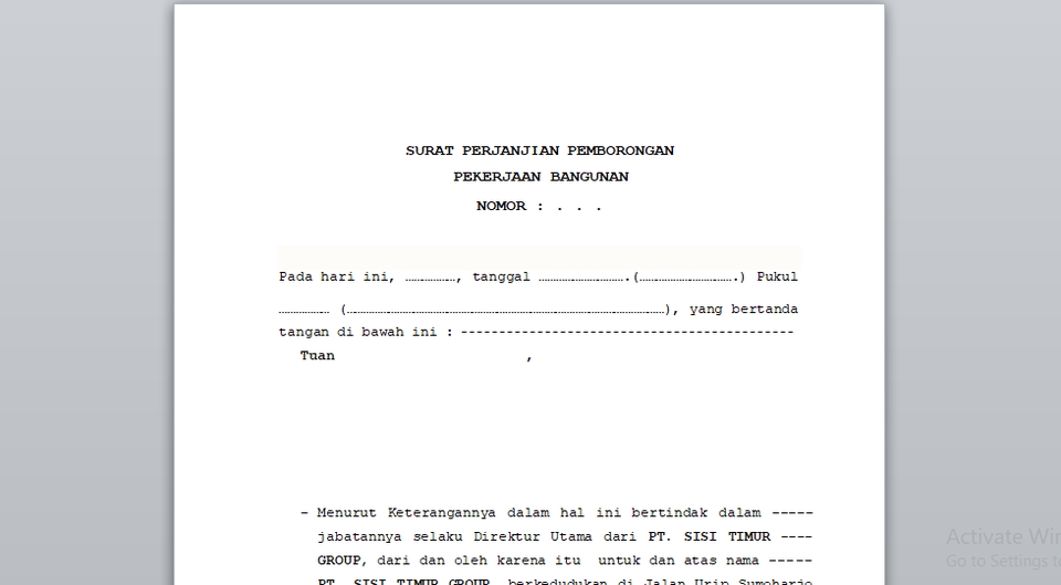 Hukum - Jasa pembuatan berbagai macam jeni perjanjian, murah dan proses pengerjaan super cepat - 7