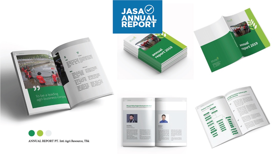 Digital Printing - Jasa Annual Report - Company Profile - Laporan Tahunan (Design-Copywriting-Bilingual) - 2