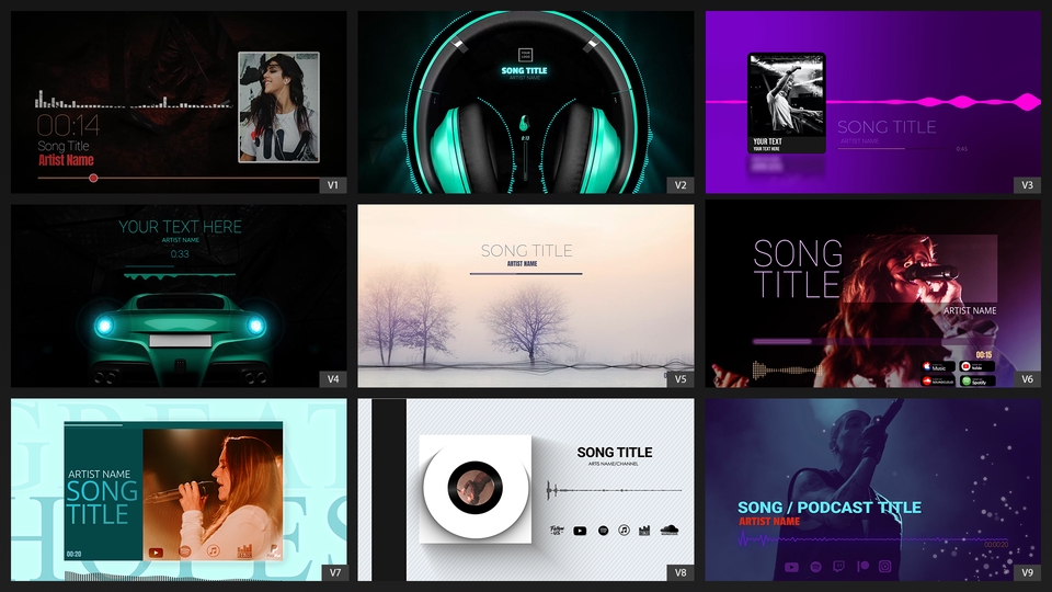 Motion Graphics - Visualizer dan Animasi Profesional untuk Lagu dan Musik Anda - 5