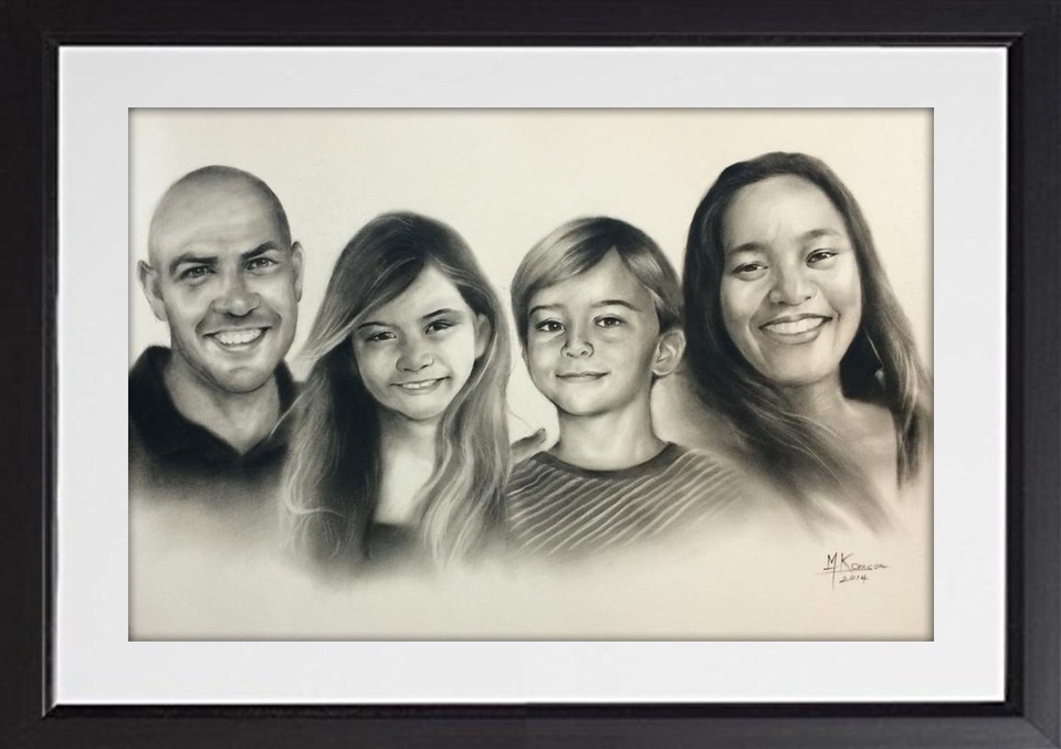 วาดภาพเหมือน Portrait - วาดภาพเหมือน CUSTOM PORTRAIT DRAWING - 6