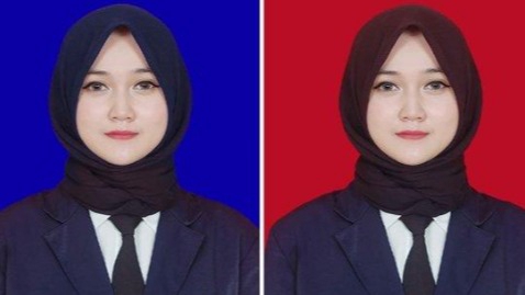 Edit Gambar & Photoshop - GANTI WARNA BACKGROUND FOTO FORMAL - 1