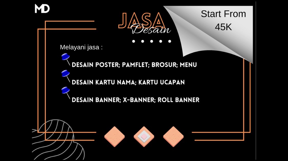 Digital Printing - JASA DESAIN DIGITAL (POSTER, BROSUR, KARTU NAMA/UCAPAN, BANNER) - 1