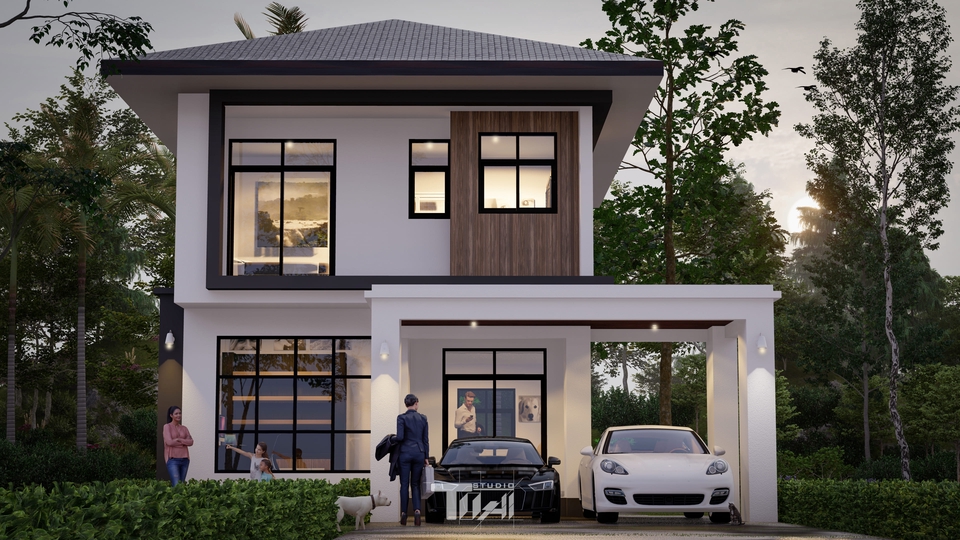 3D Perspective - รับทำภาพ3D Perspective ภายนอก,ภายใน,หรือมุมที่ต้องการ - 12