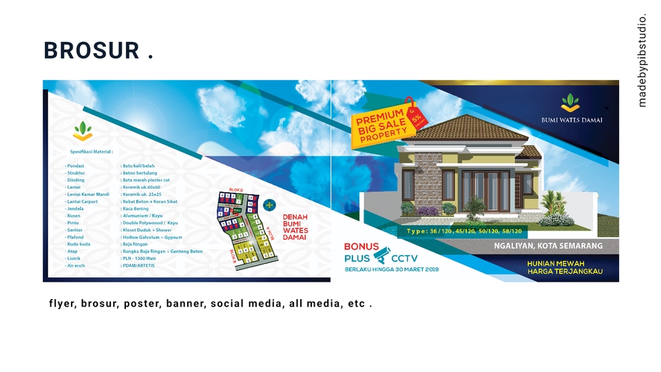 Banner Online - Desain Brosur, Banner, Poster & Sosial Media, dll Sesuai Kebutuhan - Kualitas Premium - 17